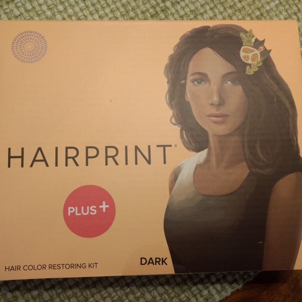 Hairprint PLUS+ Natural Hair Color Restoring Kit